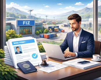 Gürcistan'ın Tiflis Serbest Sanayi Bölgesi'nde bir şirketin müdürünün çalışma izni alması gerekiyor mu?